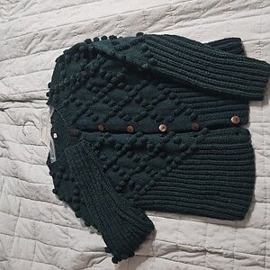 Liz Alig Wool Cardigan Sweater